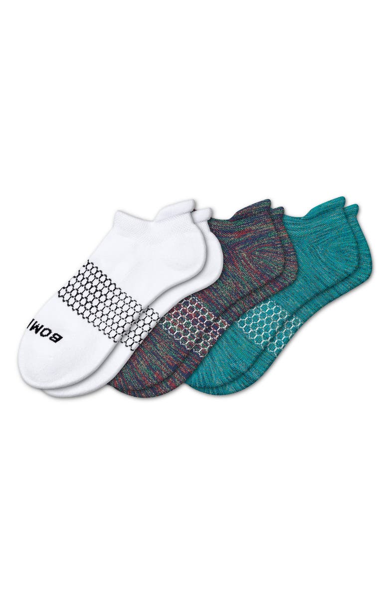 Bombas Assorted 3-Pack Supima<sup>®</sup> Cotton Blend Ankle Socks, Main, color,