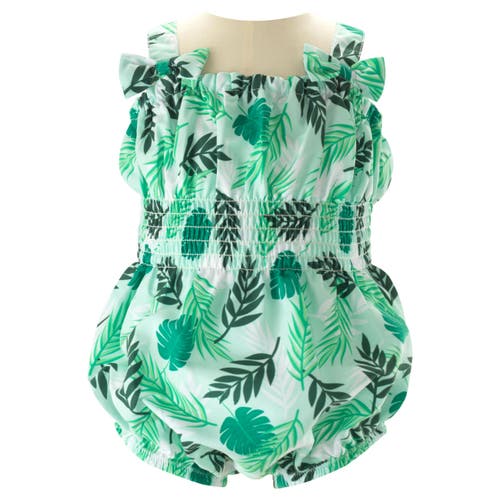 Rachel Riley Palm Tree Swim Bubble In Green