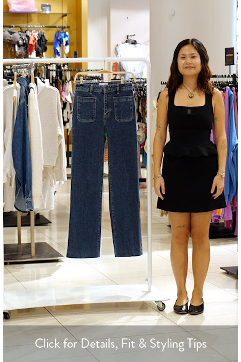 The Refined Straight Leg Jeans video