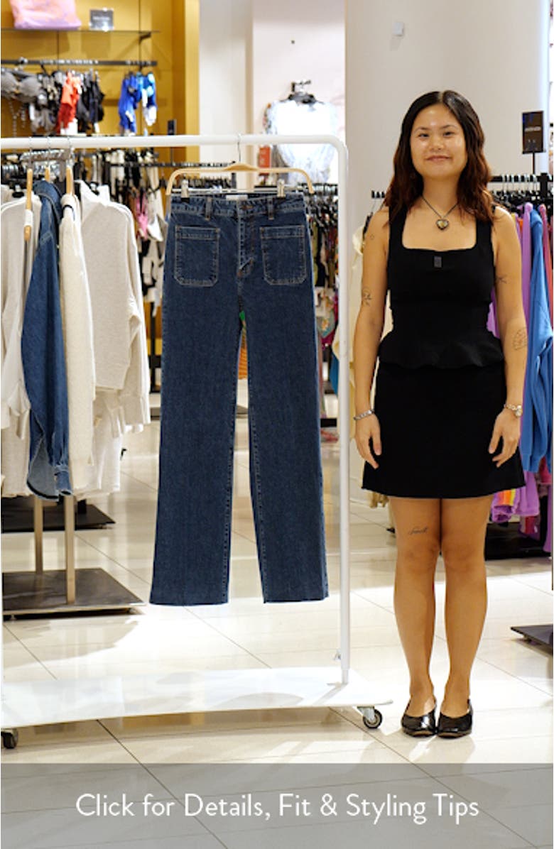 The Refined Straight Leg Jeans, sales video thumbnail