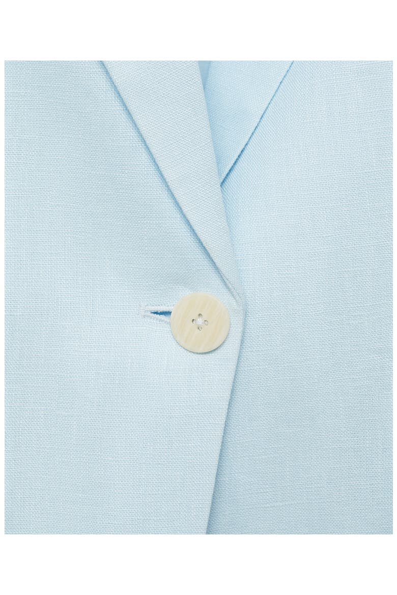 Boreli Linen Blazer, Alternate, color, SKY BLUE