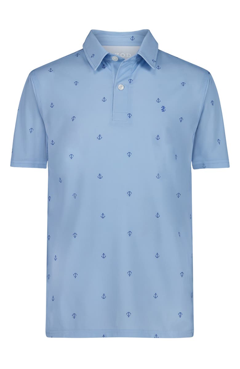 IZOD Kids' Anchor Print Performance Polo, Main, color,