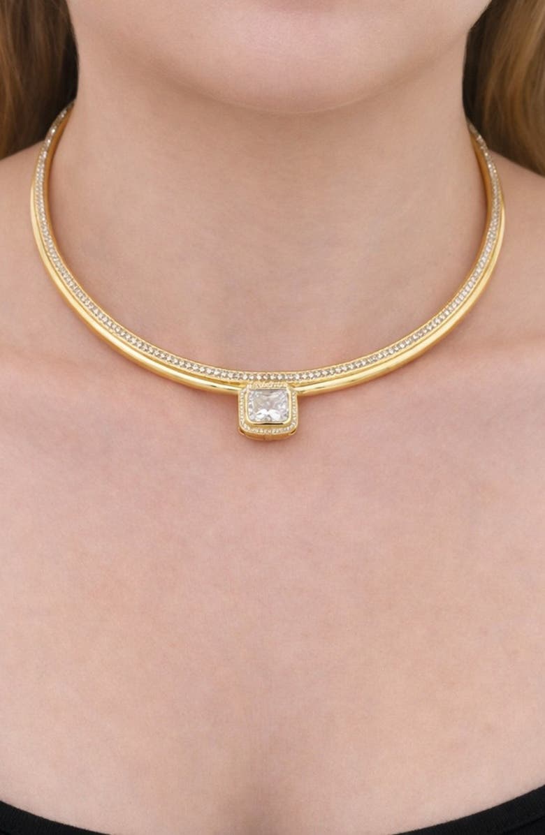 EYE CANDY LOS ANGELES Miranda Necklace, Alternate, color, Gold
