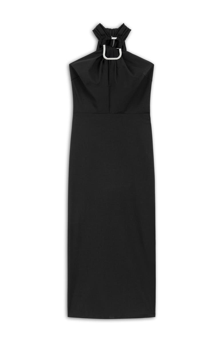 Nocturne Halter Neck Midi Dress, Alternate, color,