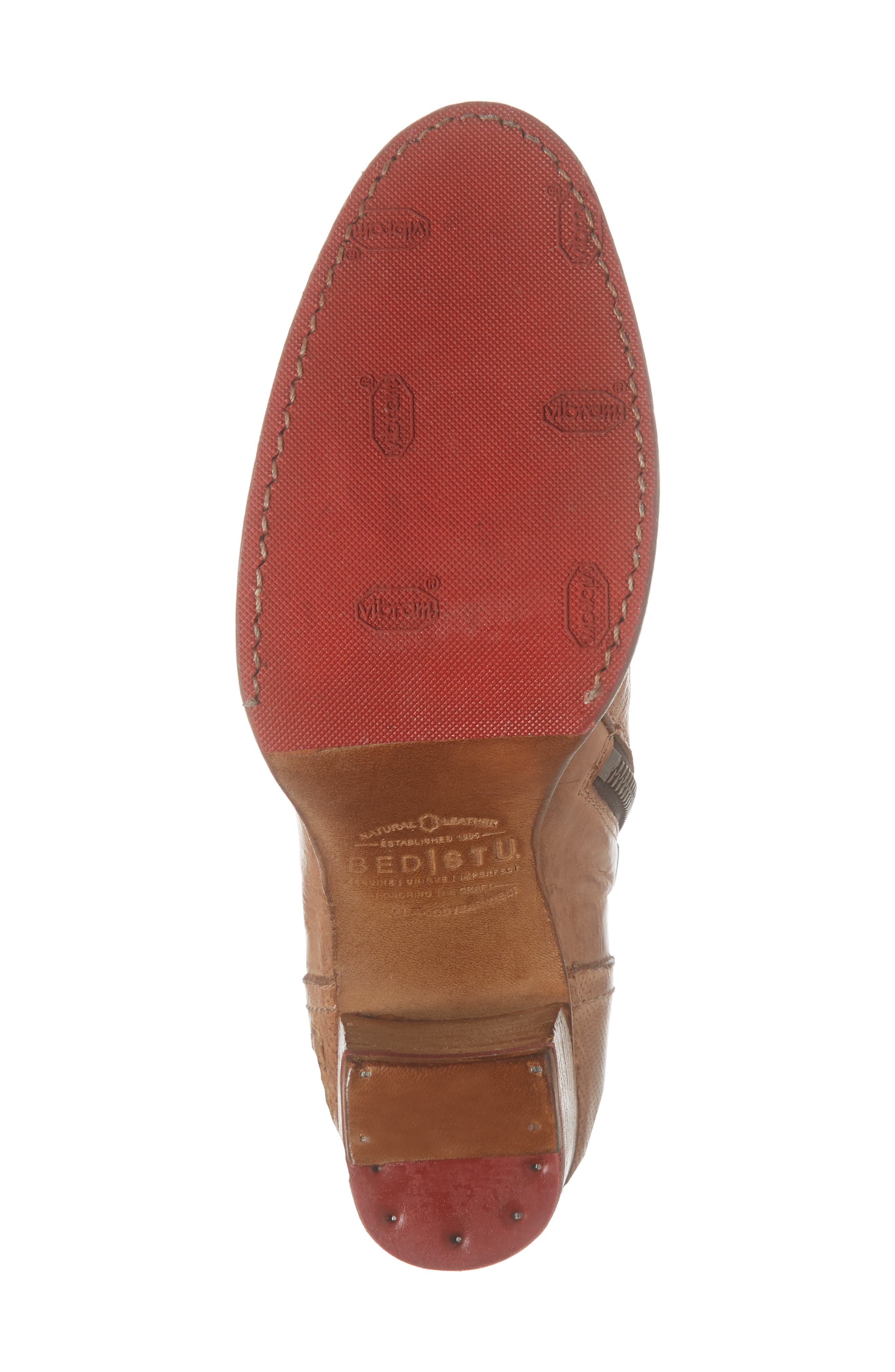Bia Lace-Up Bootie, Alternate, color, TAN DIP DYE