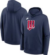 Nike Men's Nike Navy Minnesota Twins Cooperstown Collection Logo Club Hoodie