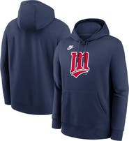 Nike Men's Nike Navy Minnesota Twins Cooperstown Collection Logo Club Hoodie