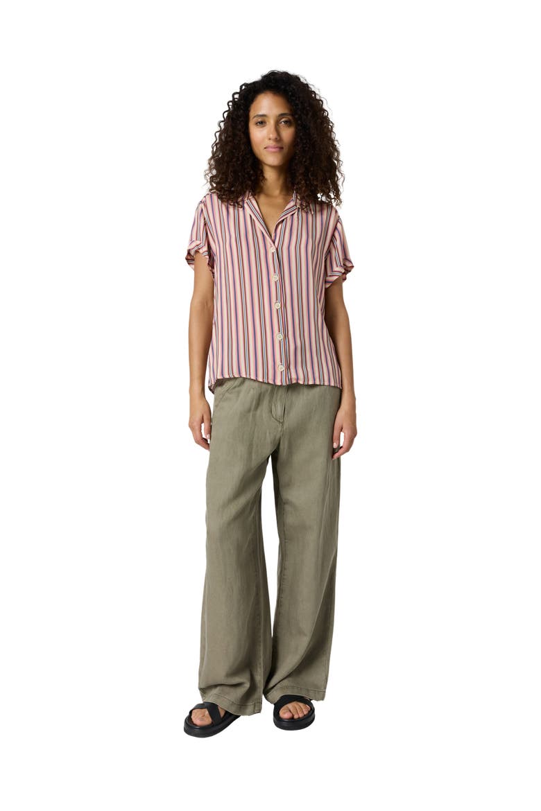 Cindya Striped Shirt, Alternate, color, Multi-colored