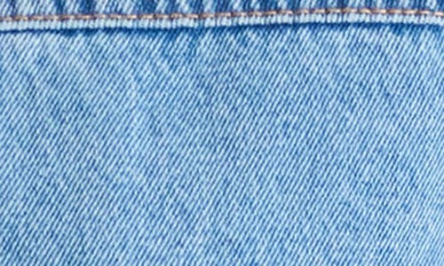 Steve Madden Denim Utility Shirt Jacket In Faded Denim