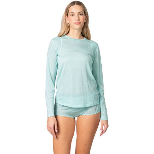 Kari Traa Embla Wool Long-sleeve Top In Blue