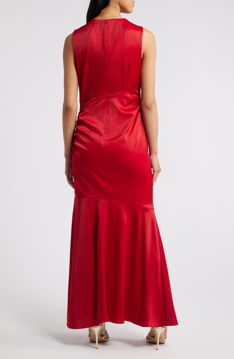 Maggy London Sleeveless Mermaid Gown, Alternate, color, 