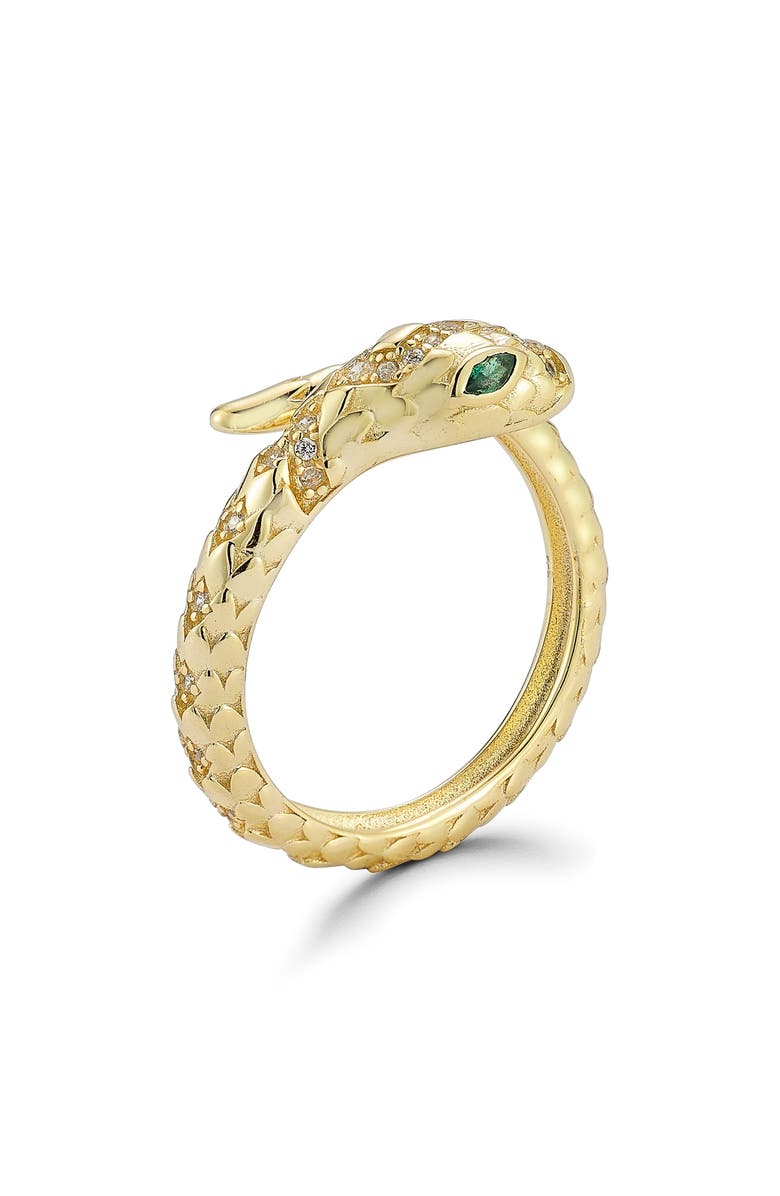 CHLOE AND MADISON Snake Ring, Main, color, 
