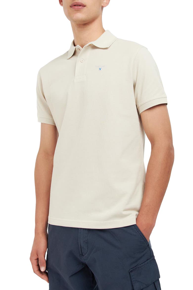 Solid Piqué Sports Polo, Main, color, MIST