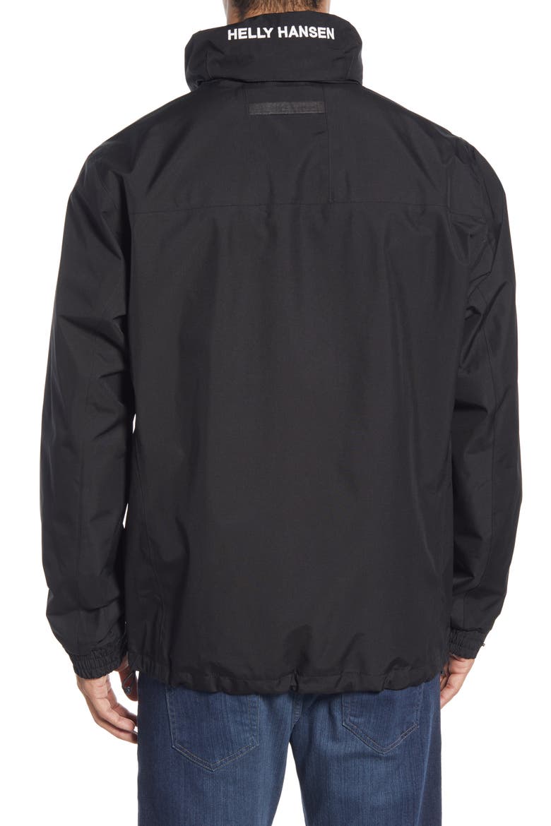 Dubliner Water & Wind Proof Hooded Jacket, Alternate, color, 990 BLACK