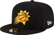 New Era Men's New Era Black Phoenix Suns Team 59FIFTY Fitted Hat