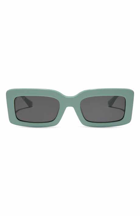 DIFF Indy 51mm Polarized Rectangular Sunglasses