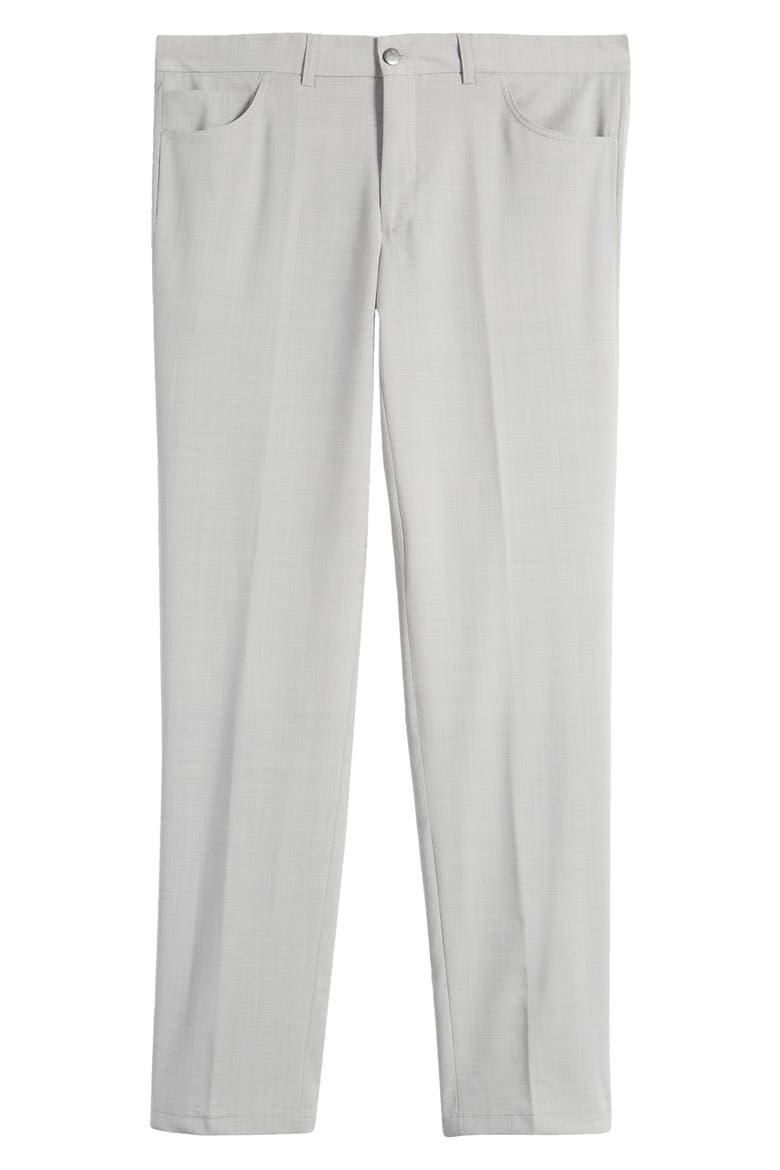 Sage Five-Pocket Stretch Pants, Main, color, CREAM