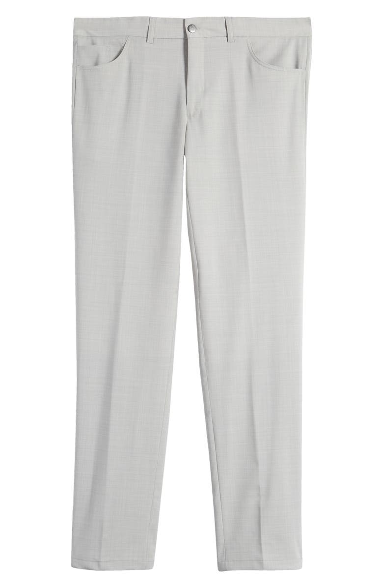 Jack Victor Sage Five-Pocket Stretch Pants, Main, color, Cream