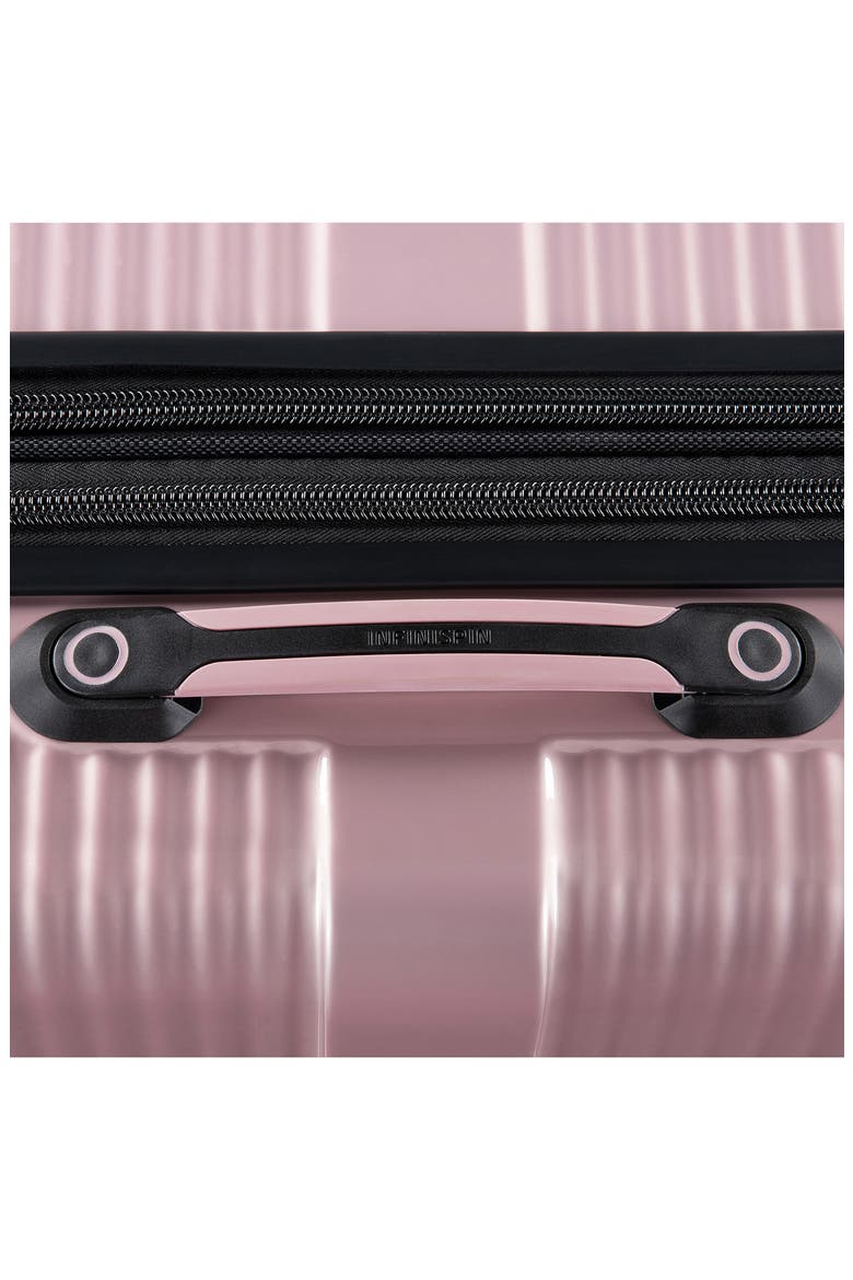 Helixian 21 Inch Hardside Spinner Carry On Suitcase, Alternate, color, METALLIC ROSE GOLD