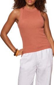 Sanctuary In the Mix Cotton Sweater Tank