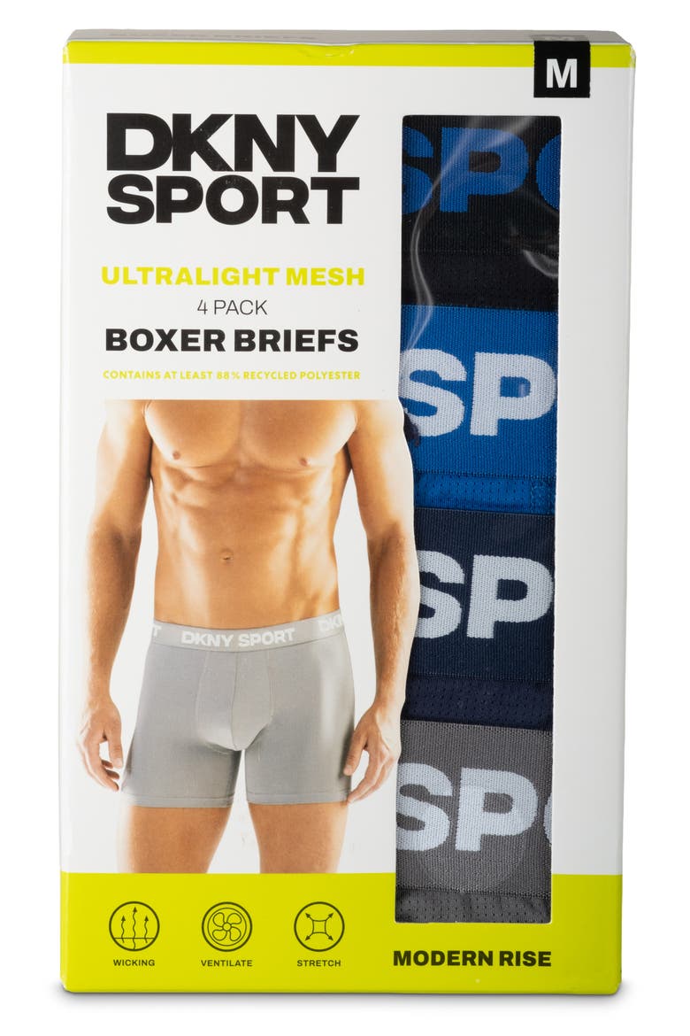 Ultralight Mesh Pack of 4 Boxer Briefs, Alternate, color, BLACK/ BLUE/ NAVAL/ CHARCOAL