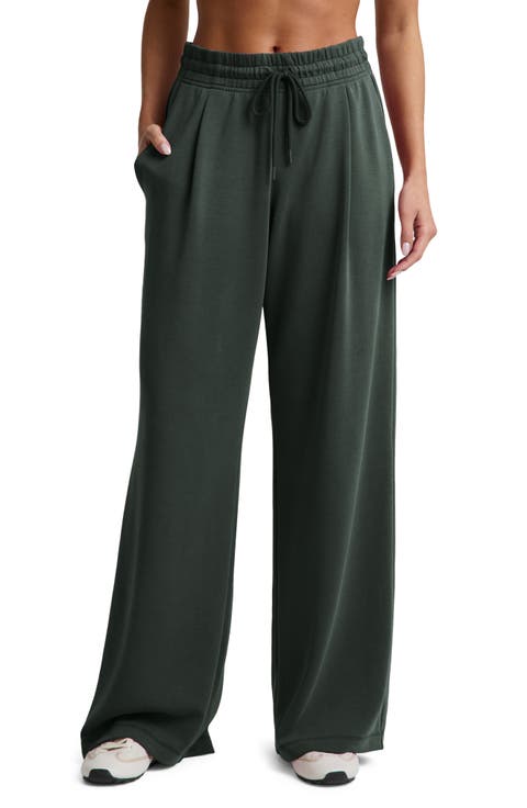 Sandwash Wide Leg Pants