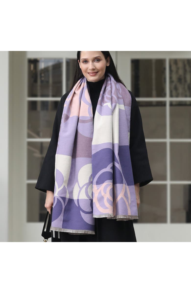 Youzey The Violet Scarf, Alternate, color, Purple