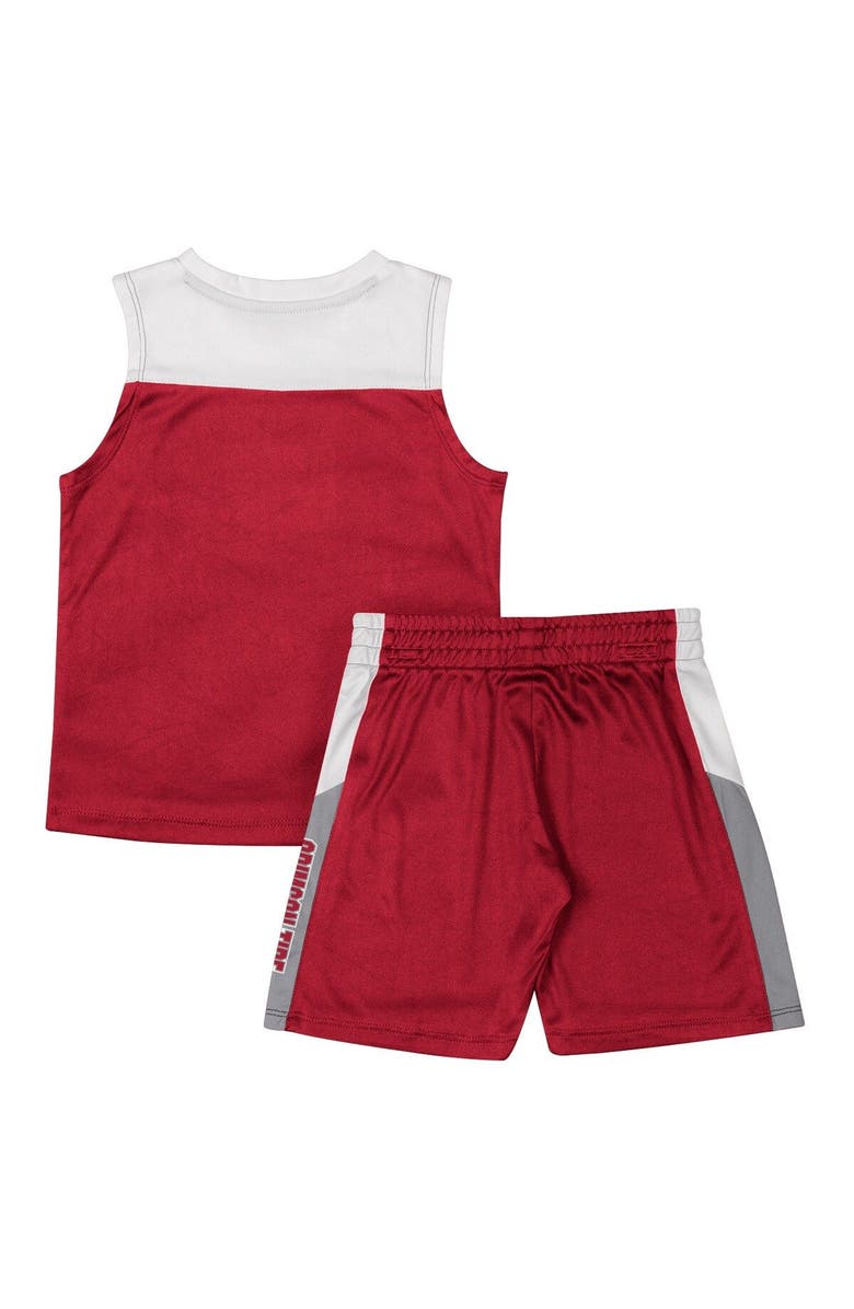 COLOSSEUM Toddler Colosseum Crimson Alabama Crimson Tide Ozone Tank Top & Shorts Set, Alternate, color, 