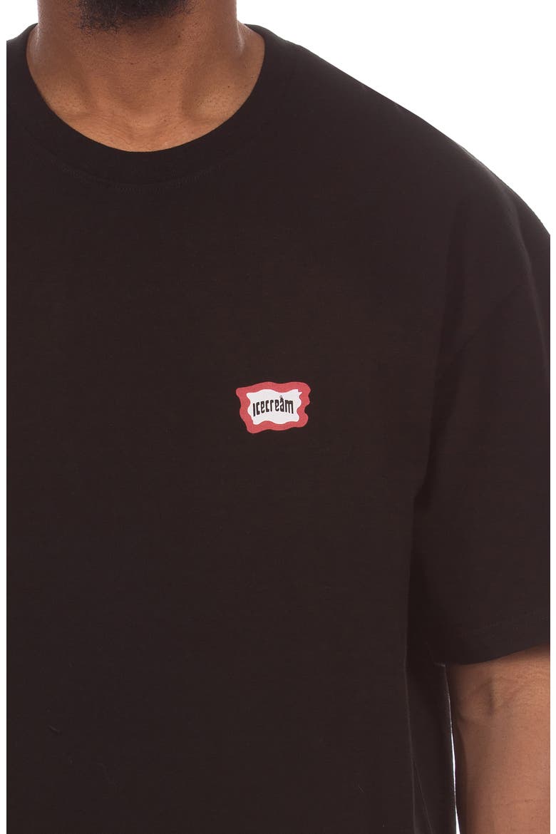 Money Pop Cotton T-Shirt, Alternate, color, BLACK