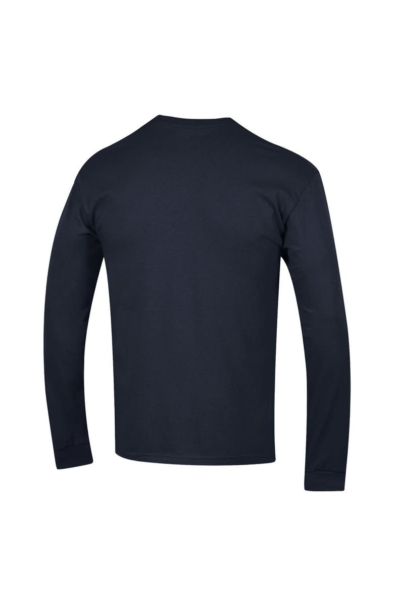 Champion Men's Champion Navy Georgia Tech Yellow Jackets Arch Over Logo 2-Hit Long Sleeve T-Shirt, Alternate, color, Navy
