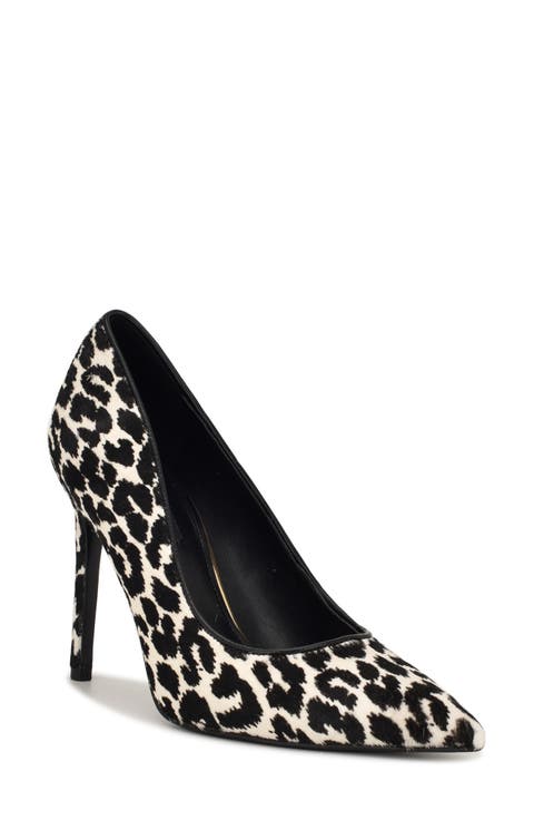 Fresh Genuine Calf Hair Pointed Toe Pump (Women)