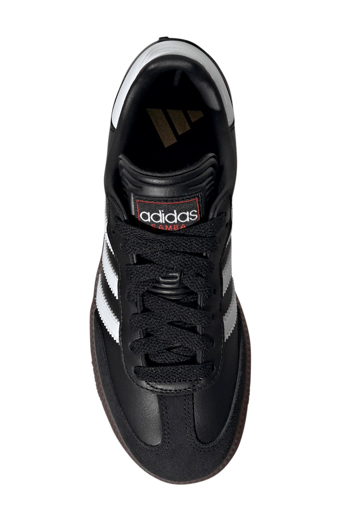 adidas Kids' Samba Sneaker, Alternate, color, Black