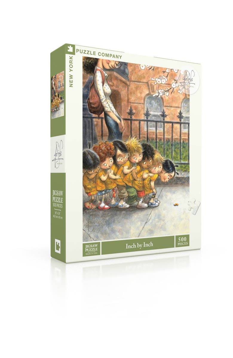NEW YORK PUZZLE COMPANY Inch by Inch 500 Piece Puzzle, Alternate, color, NO COLOR