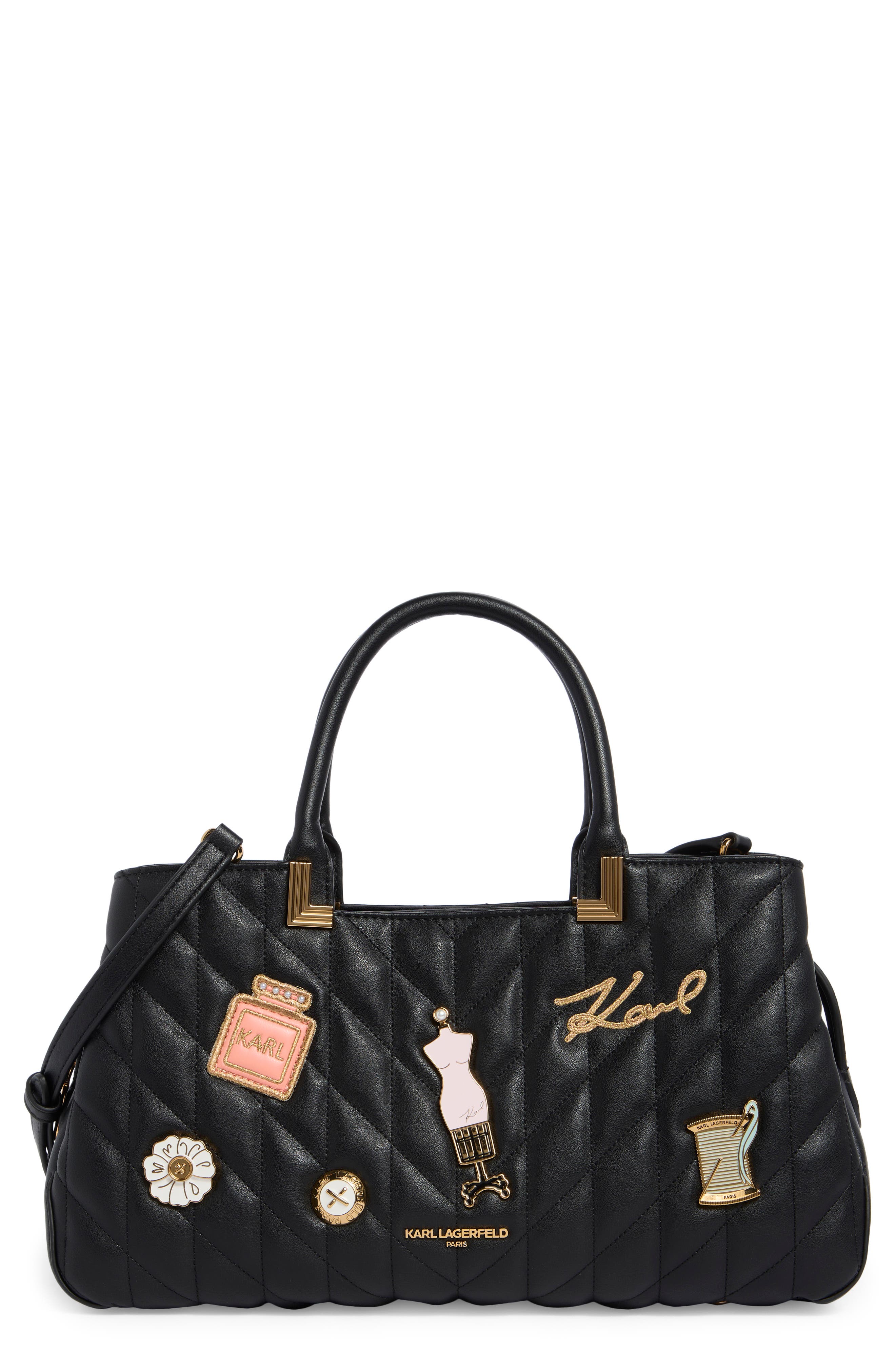 KARL LAGERFELD PARIS Meribel Satchel Bag