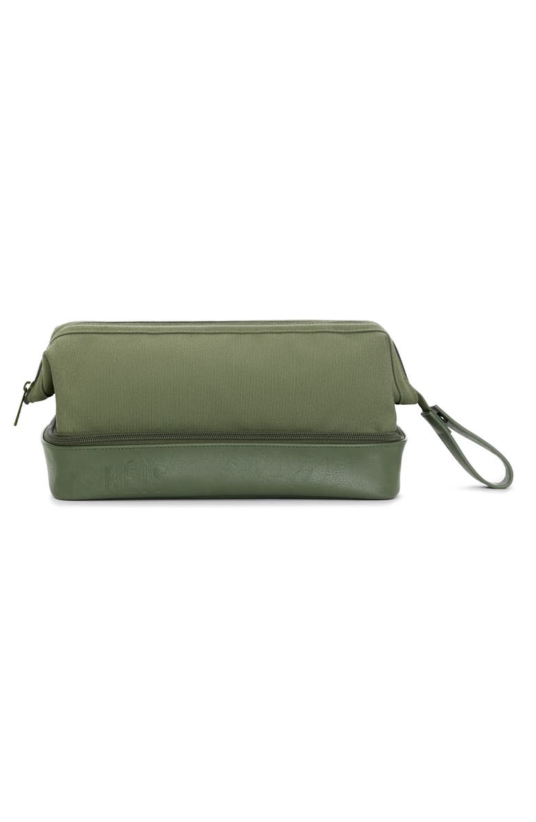 Béis The Dopp Kit, Main, color, Olive