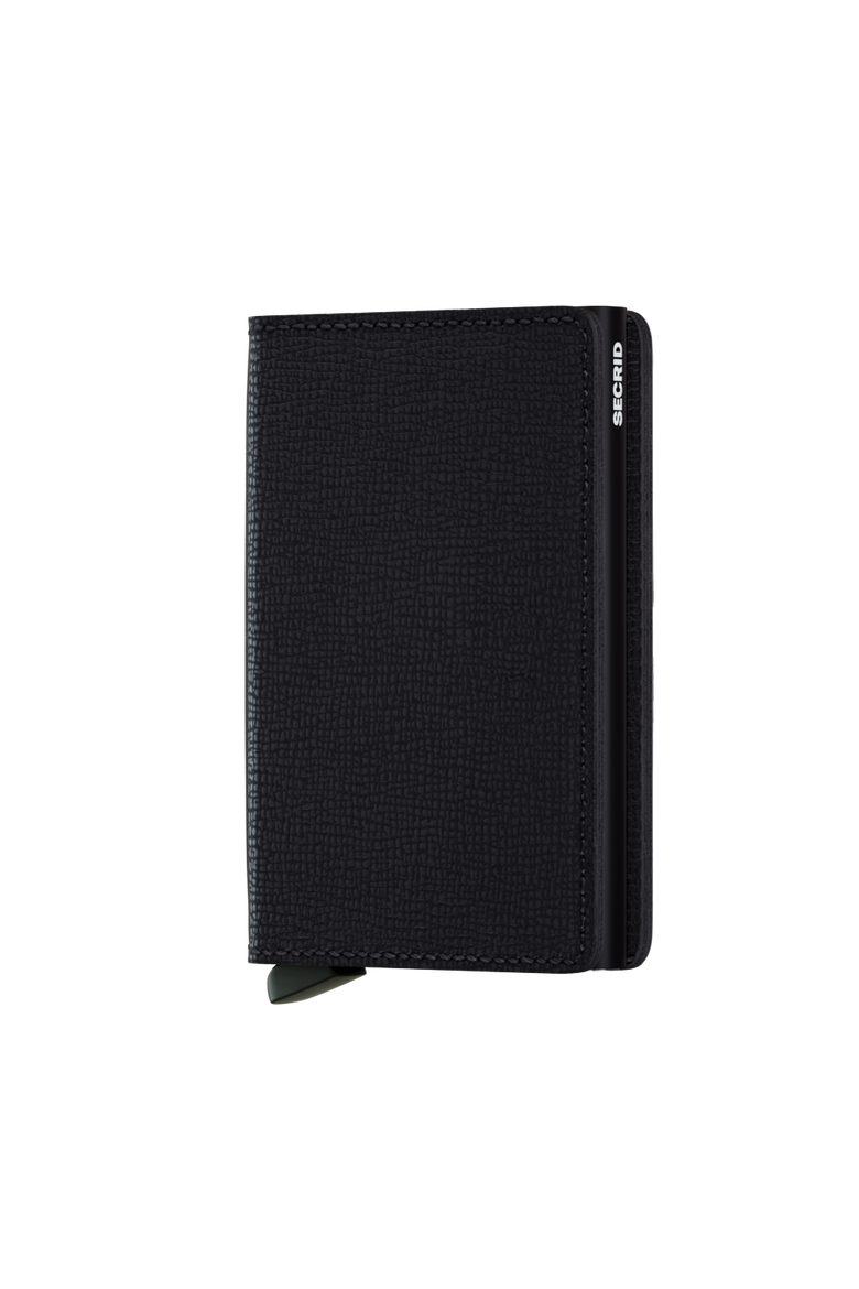 Slimwallet Crisple, Main, color, Black