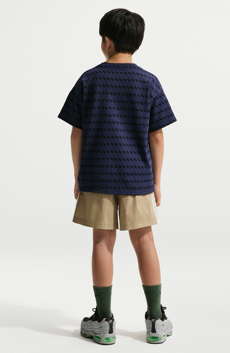 Nike Kids' Woven Drawstring Shorts, Alternate, color, Parachute Beige/White