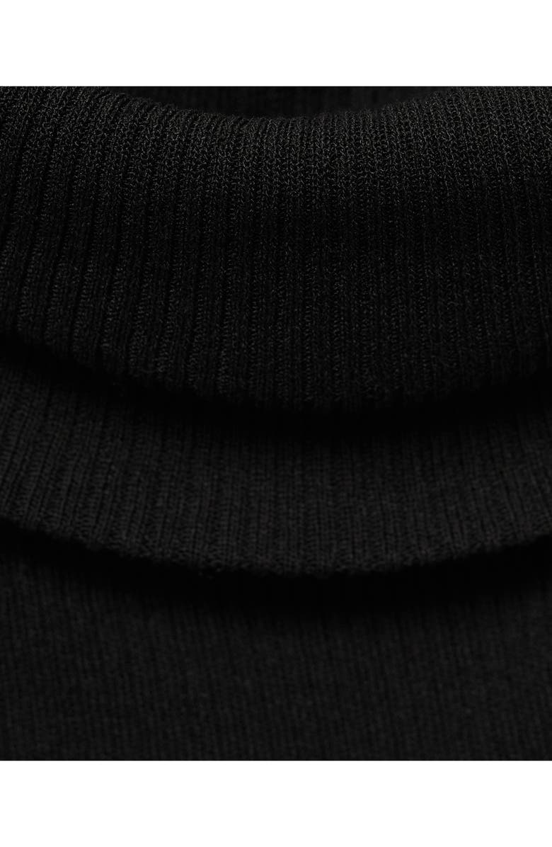 MANGO Off the Shoulder Long Sleeve Maxi Dress, Alternate, color, 