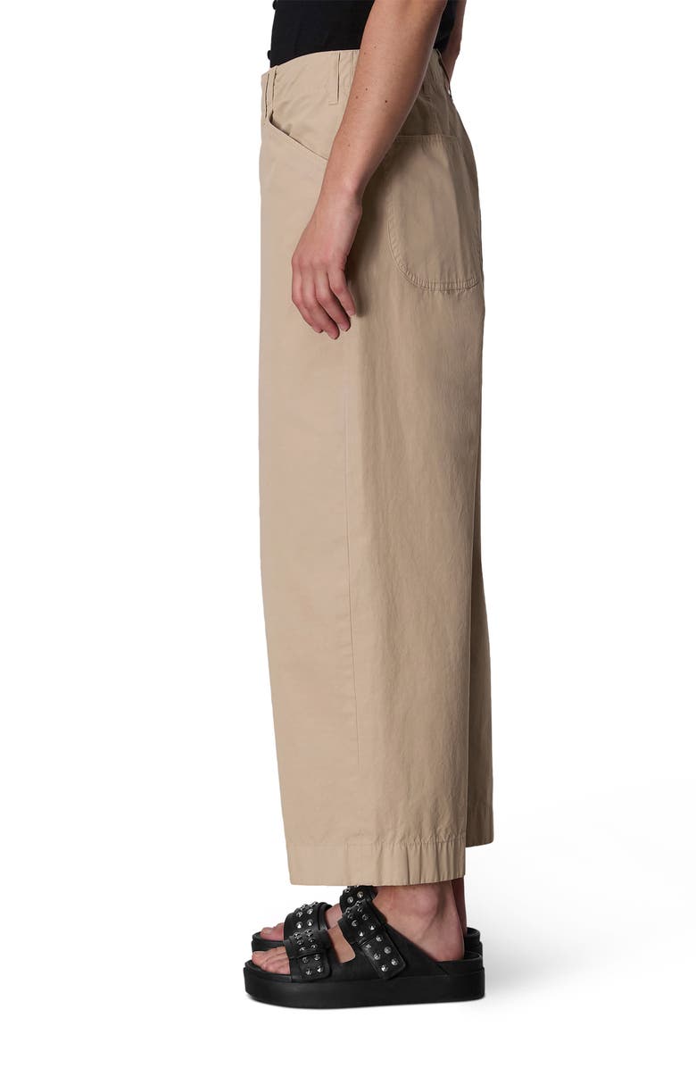 rag & bone Banks Cotton Ankle Pants, Alternate, color, Khaki