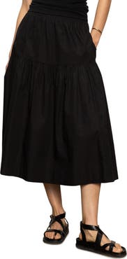 Sanctuary Cotton Poplin Prairie Skirt