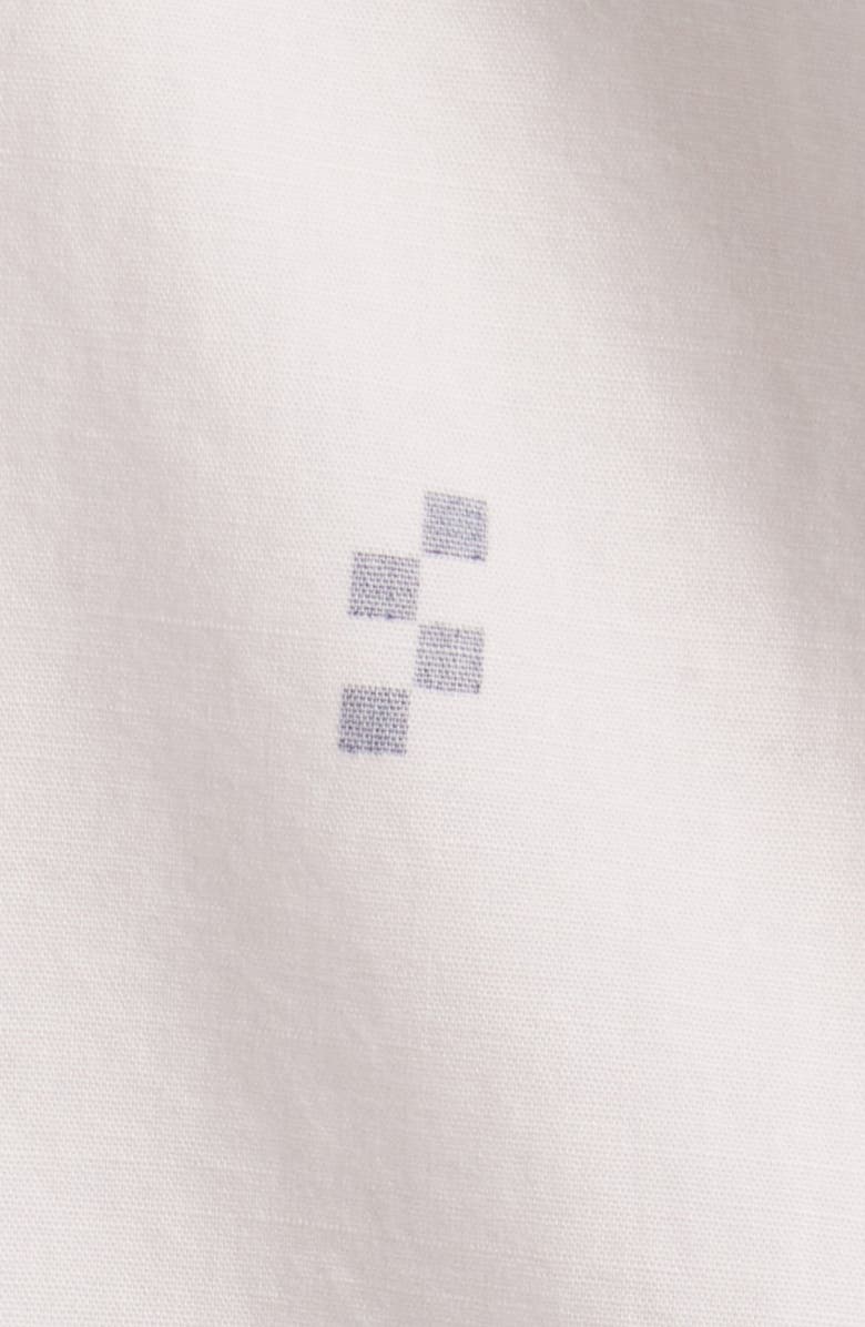 Rip Curl Hypno Micro Short Sleeve Button-Up Shirt, Alternate, color, Bone