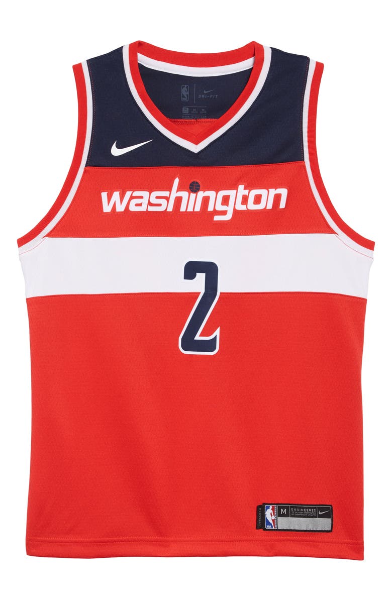 Nike Washington Wizards John Wall Basketball Jersey, Main, color, 