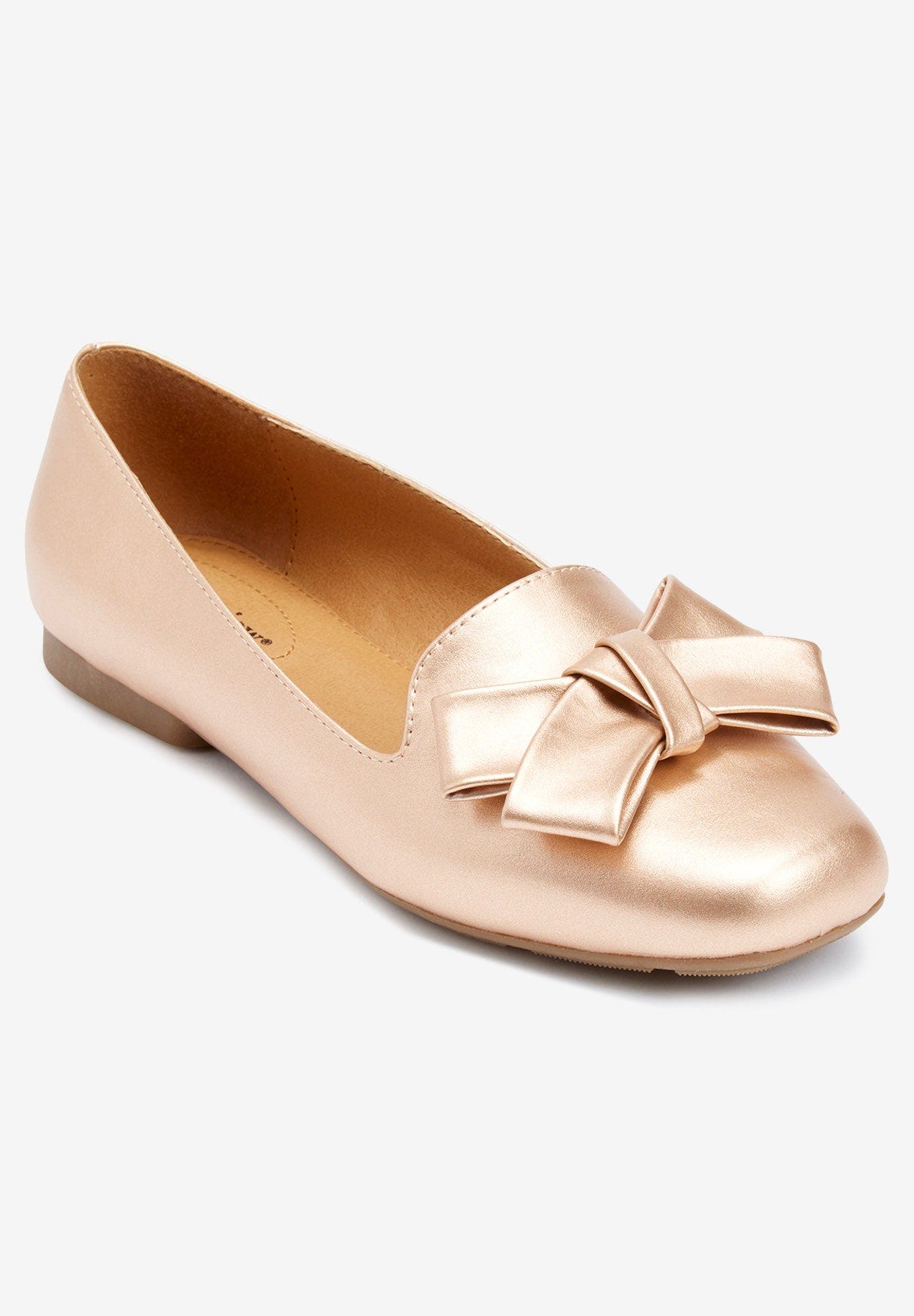 The Rafika Slip On Flat, Alternate, color, ROSE GOLD