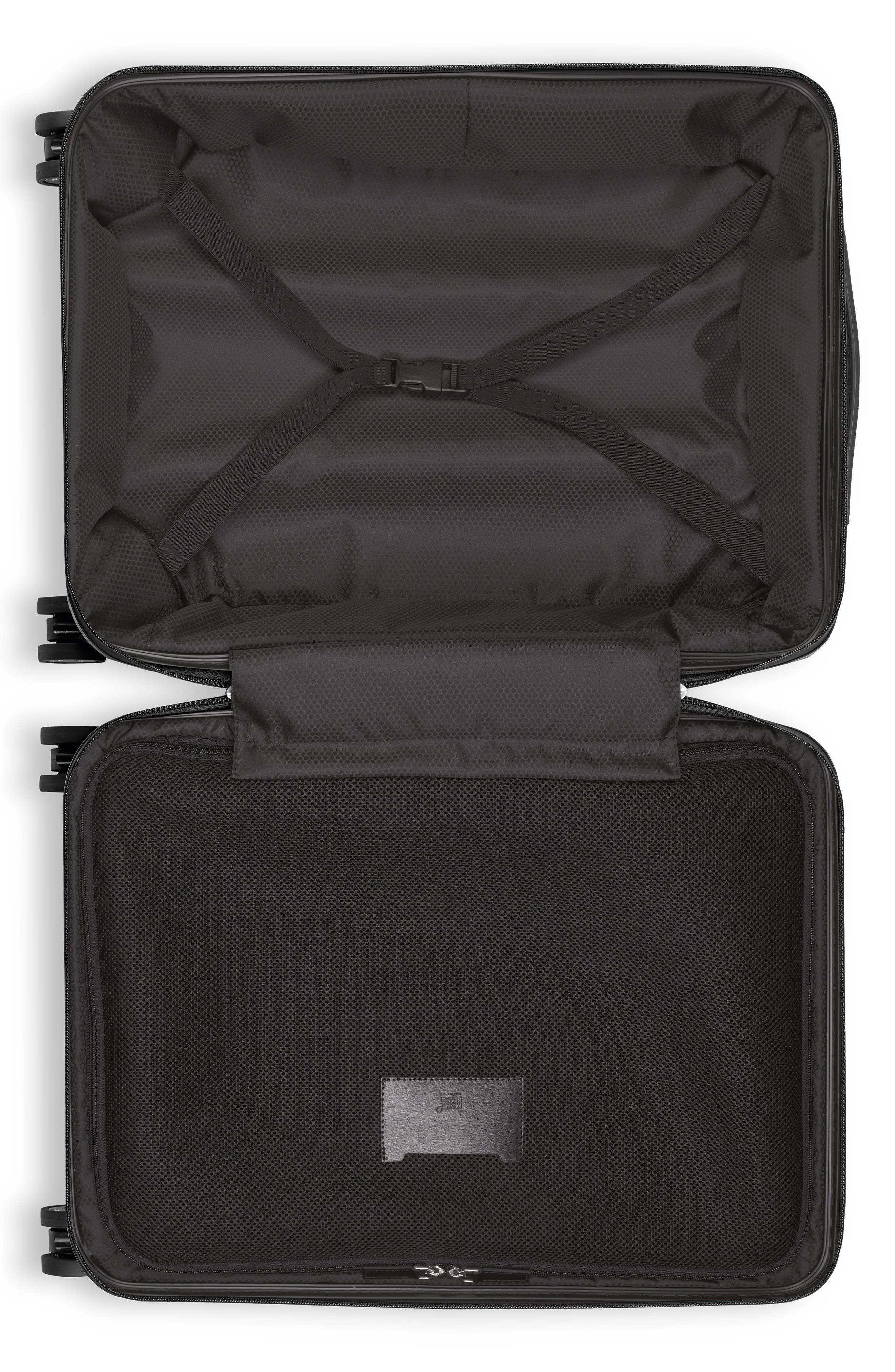 Montblanc Cabin Trolley Carry-On Spinner Luggage, Alternate, color, Blue