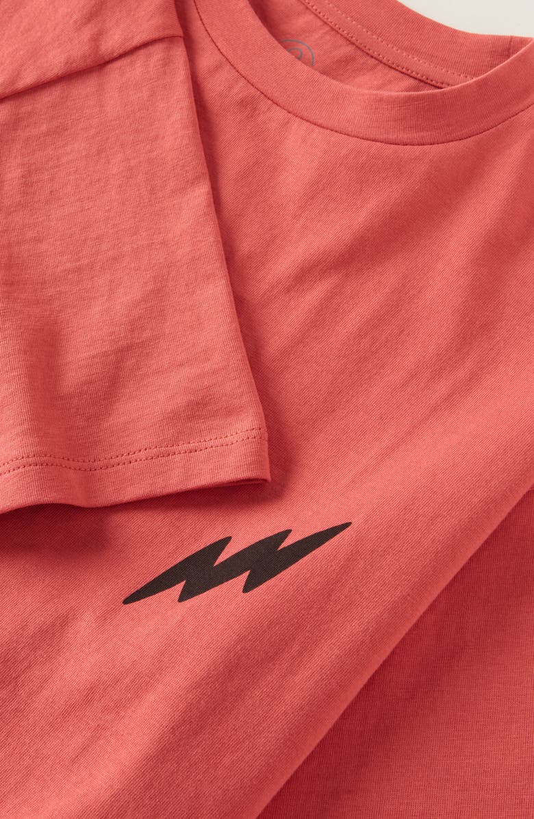 Treasure & Bond Kids' Graphic T-Shirt, Alternate, color, Red Mineral Alleycat