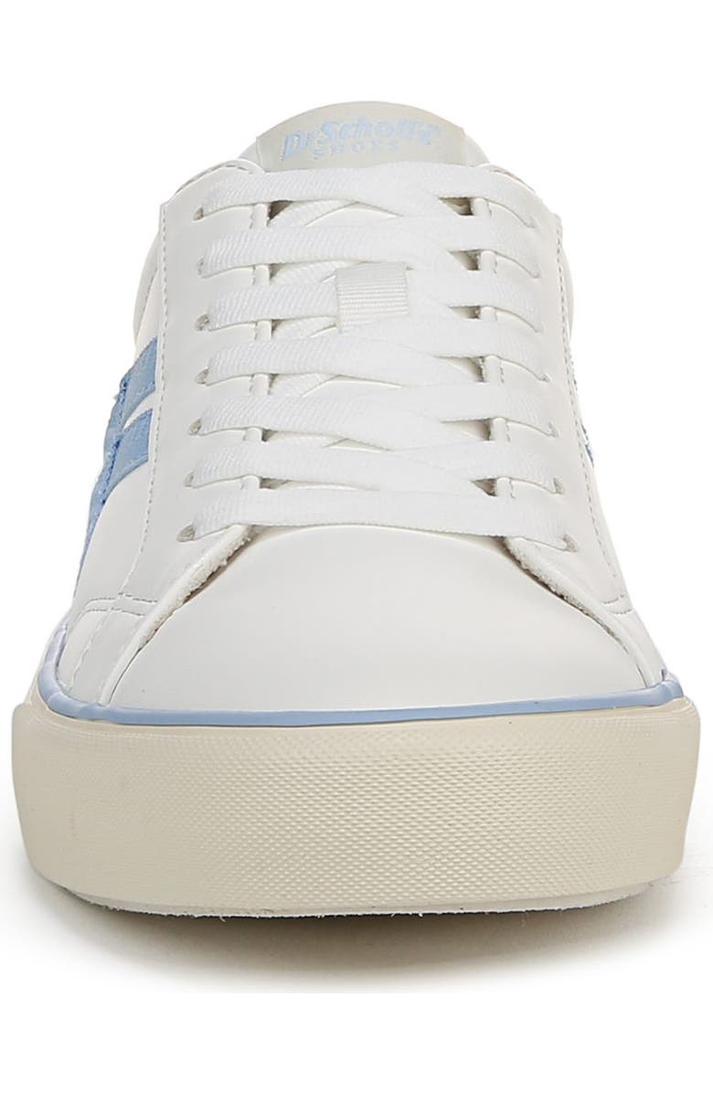 Dr. Scholl's Offline Lace-Up Sneaker - Wide Width Available, Alternate, color, White/ Blue