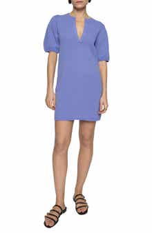Rebecca Minkoff Carisa Puff Sleeve Pointelle Sweater Dress