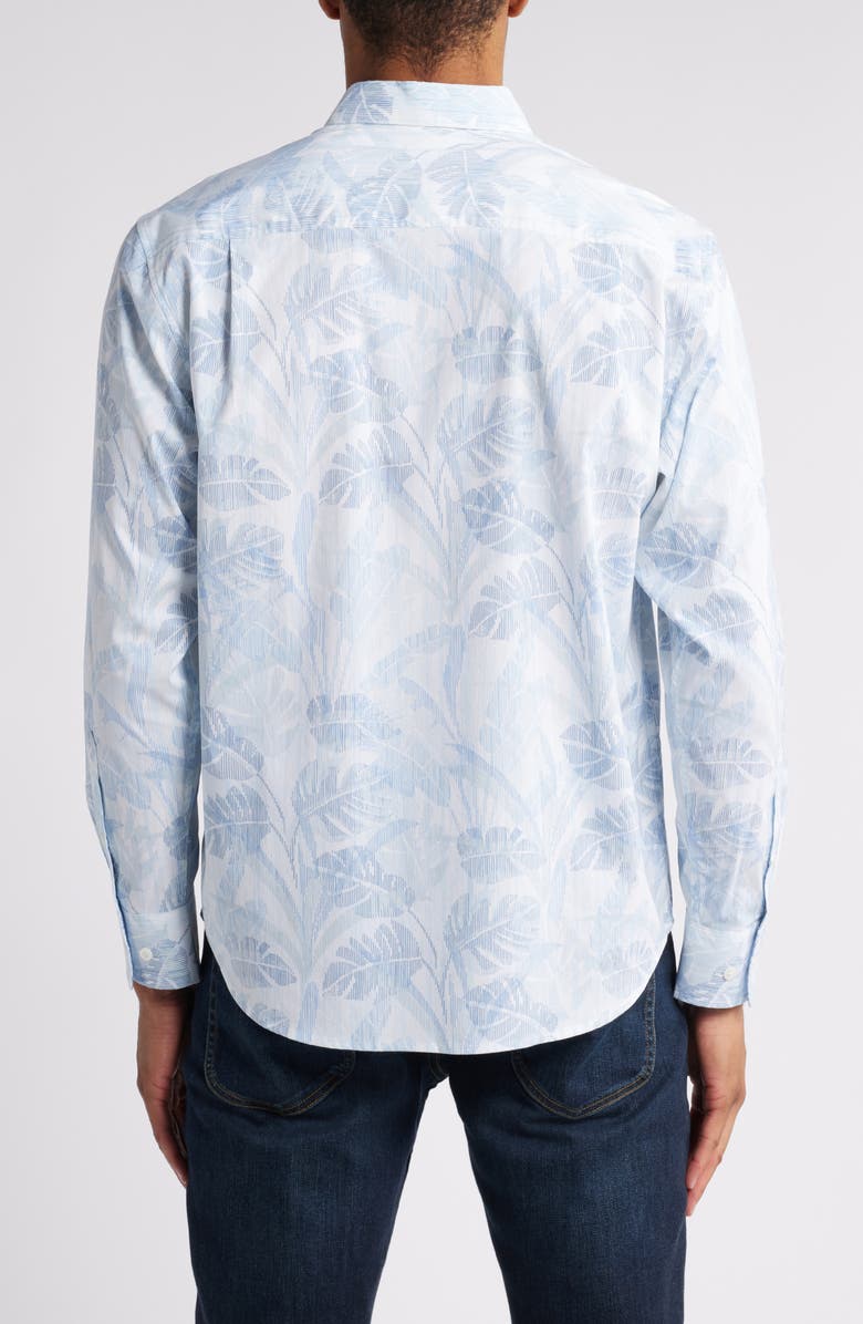Tommy Bahama Sarasota Stretch Misty Fronds IslandZone<sup>®</sup> Button-Up Shirt, Alternate, color,