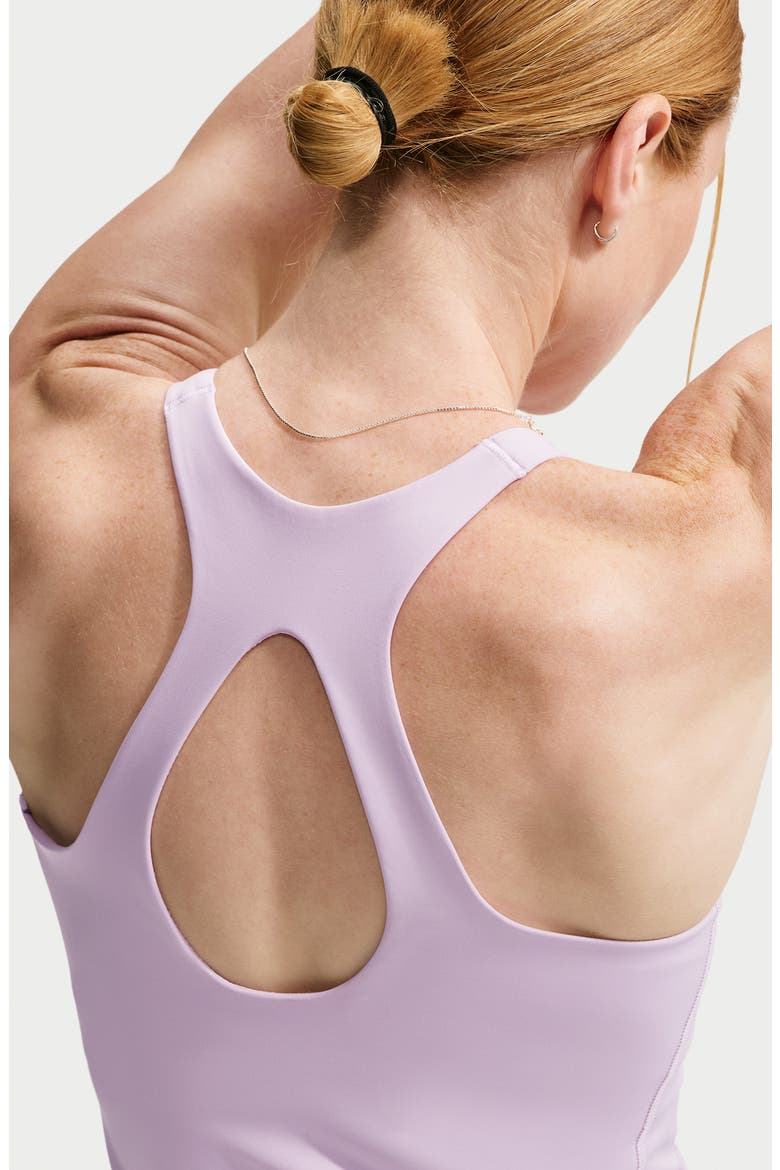 Universa Medium Support Padded Sports Bra Tank, Alternate, color, BLEACHED LILAC/ AMETHYST WAVE