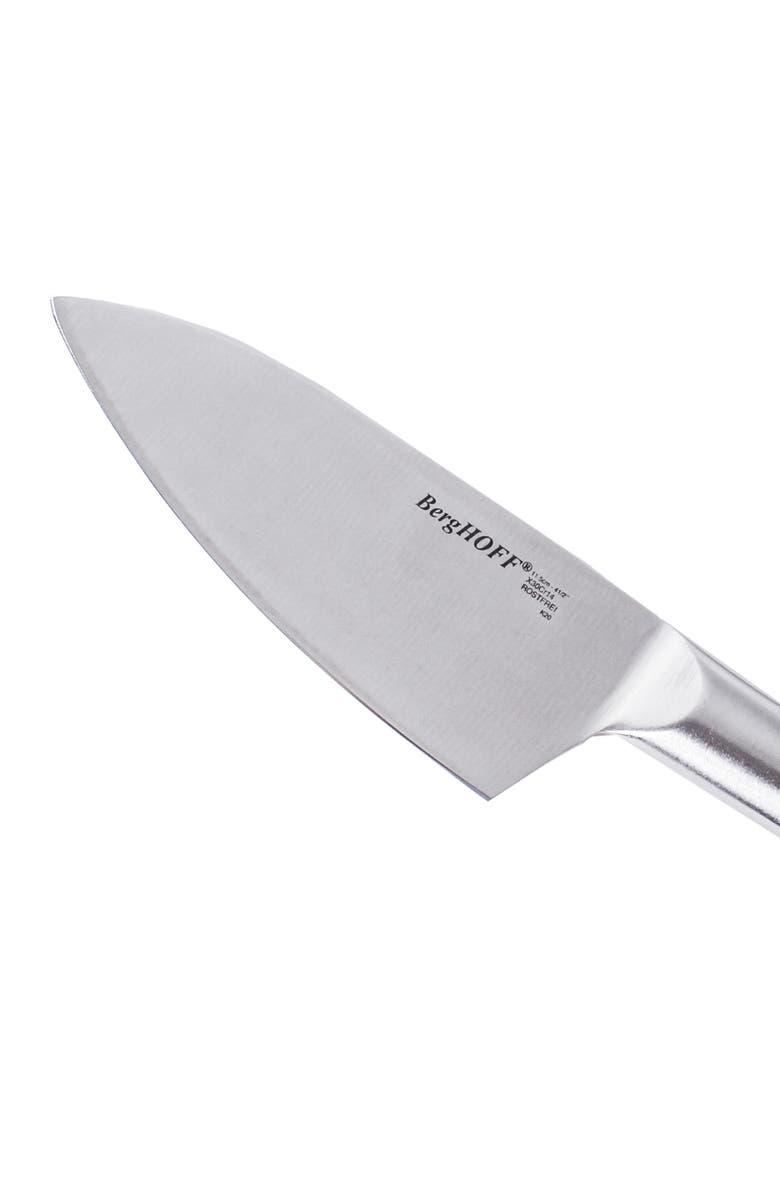 BergHOFF Santoku 5-Piece Knife & Sharpener Set, Alternate, color, Silver